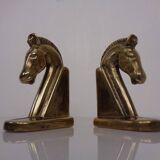 Brass Horse Bookends, 1960s, Set of 2