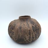 Organic stoneware vase Puisaye