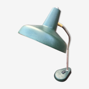 Lampe sur pied, articulée année 50’ Aluminor