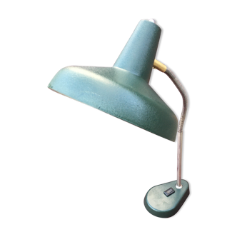 Lampe sur pied, articulée année 50’ Aluminor