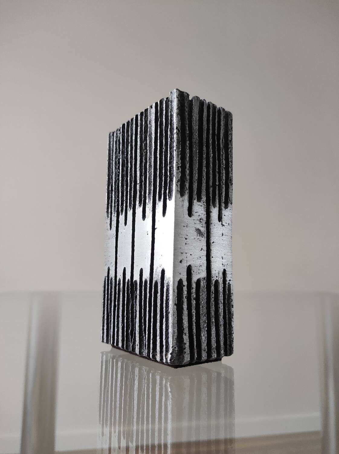 Brutalist vase, 60s.