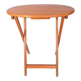 Folding side table
