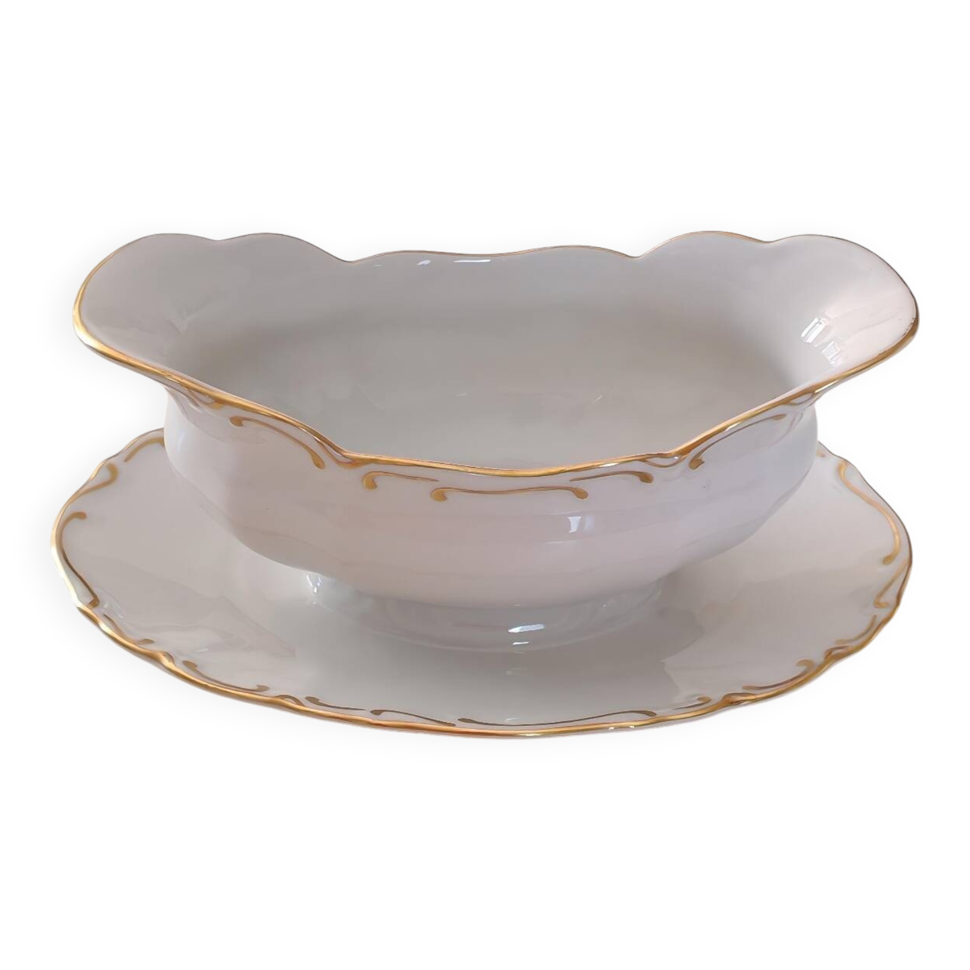Porcelain sauceboat