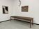 Table de ferme "Dark Brown" en chêne massif 300 X 90 cm