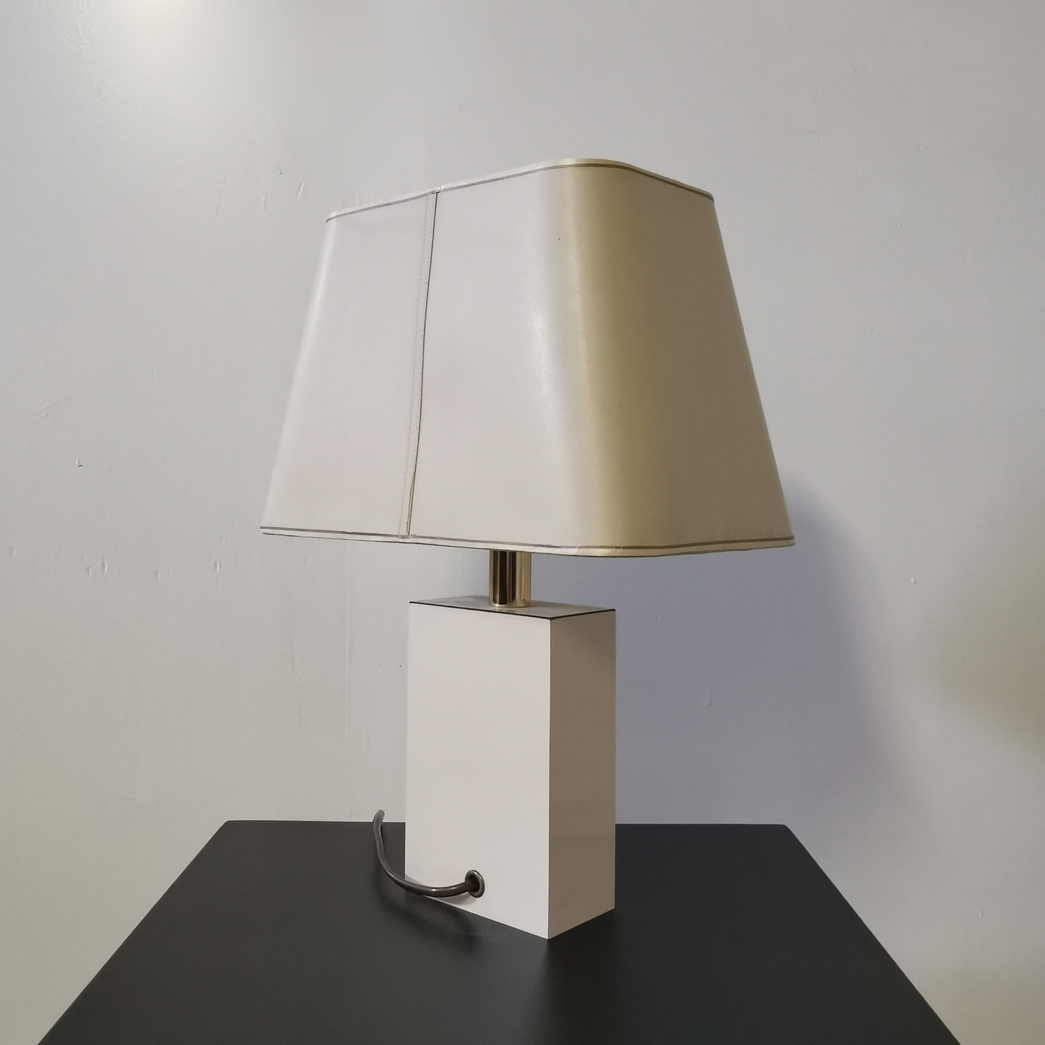 Turtle décor office lamp, 1970