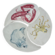 Lot de 3 plats apéritif.