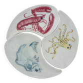 Lot de 3 plats apéritif.