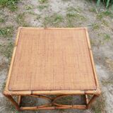 Bamboo coffee table 1970