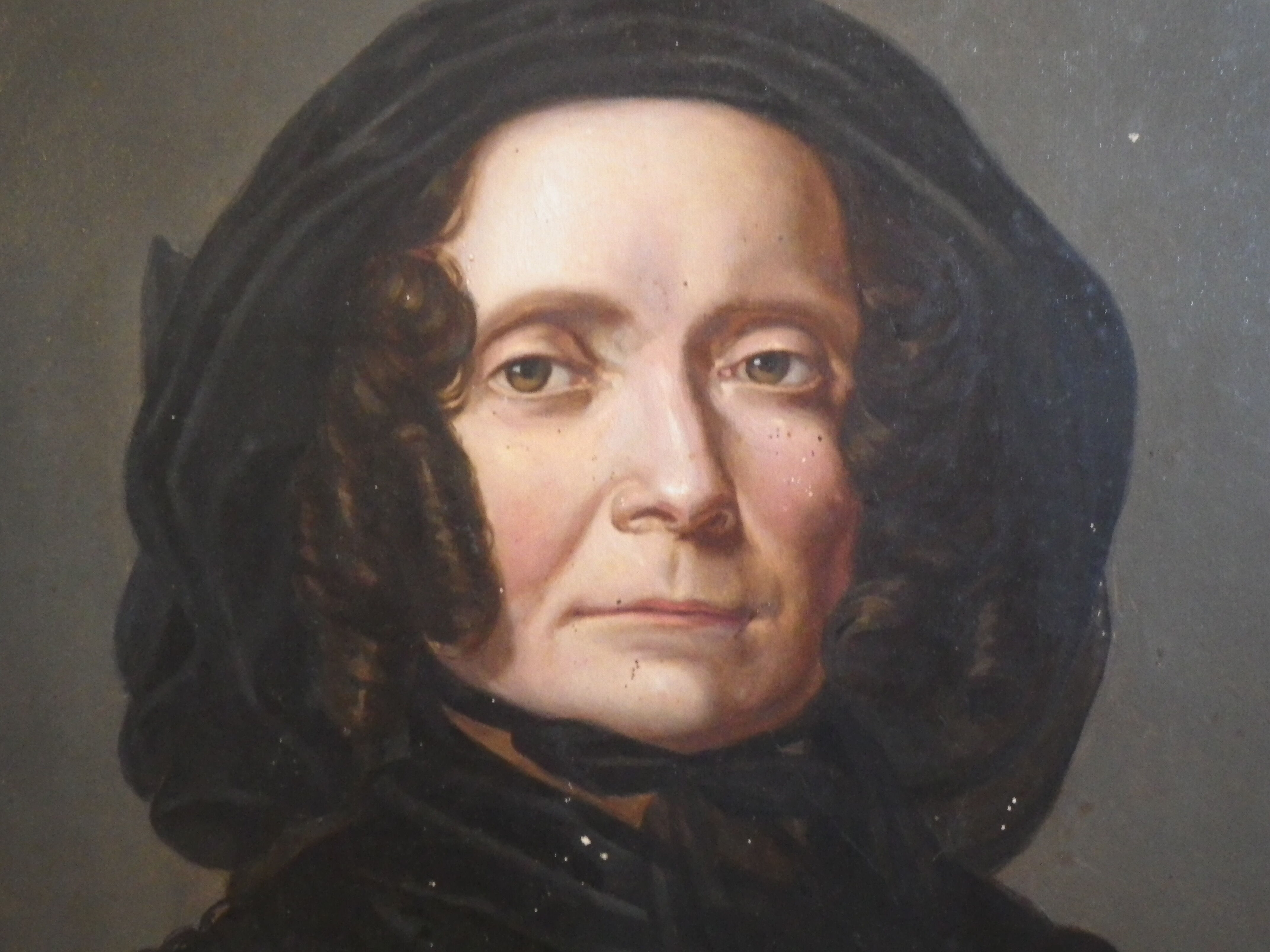 Portrait painting Léontine de Castelbajac
