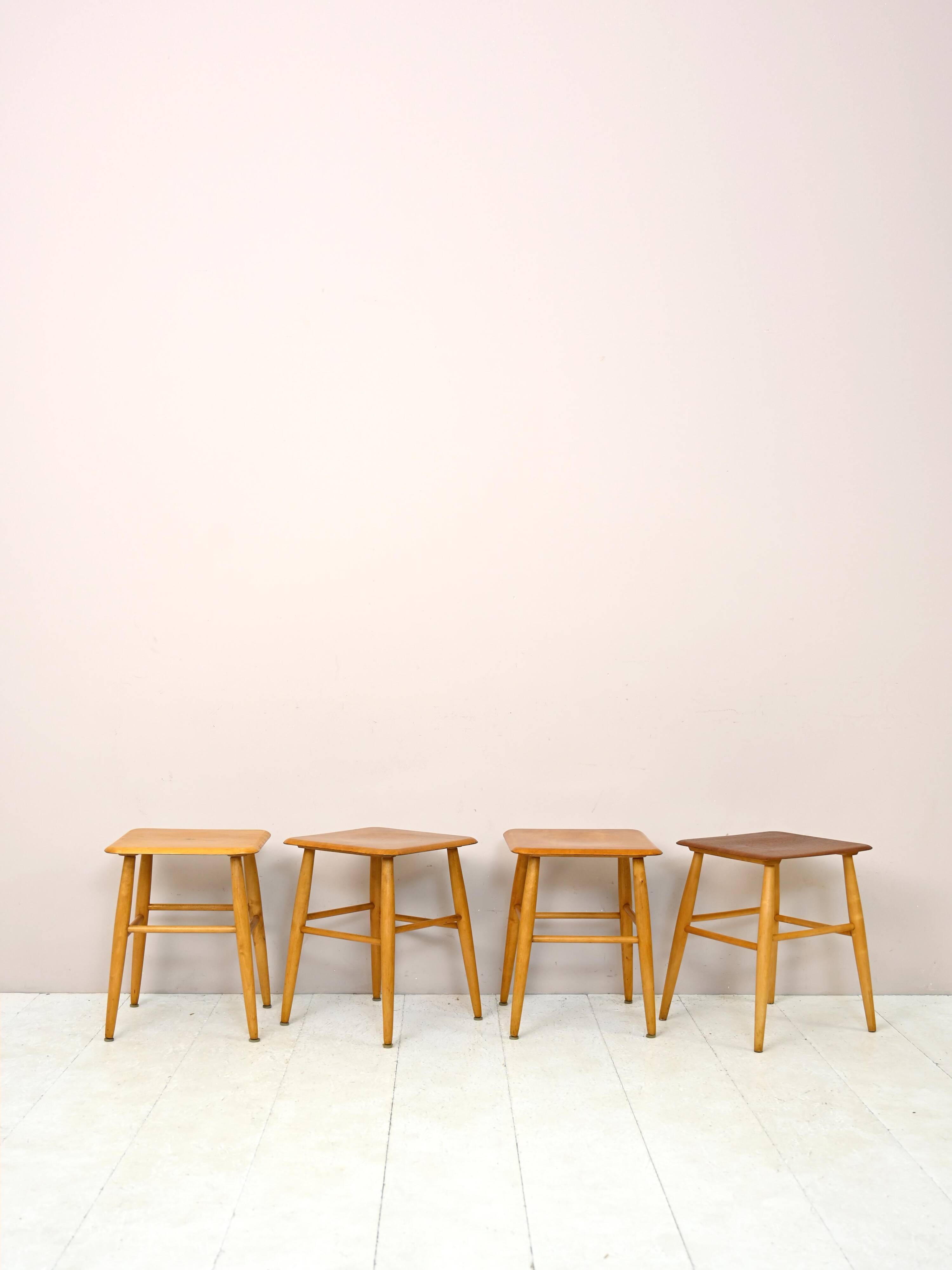 Scandinavian vintage stools