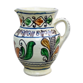 Antique handcrafted pitcher