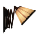 Lampe scandinave en ciseaux en teck