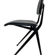 Mid Century Spin Chair 102 Ynske Kooistra for Marko Holland in Black