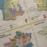 School map poster
