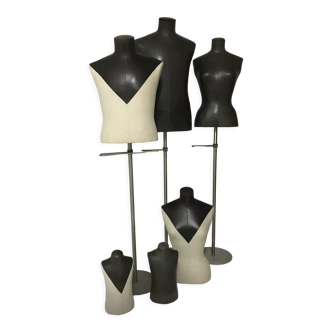 Custom Made Brown Leather Stockman Busts