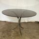 Round table by Boris Tabacoff for Christofle, 1970s.