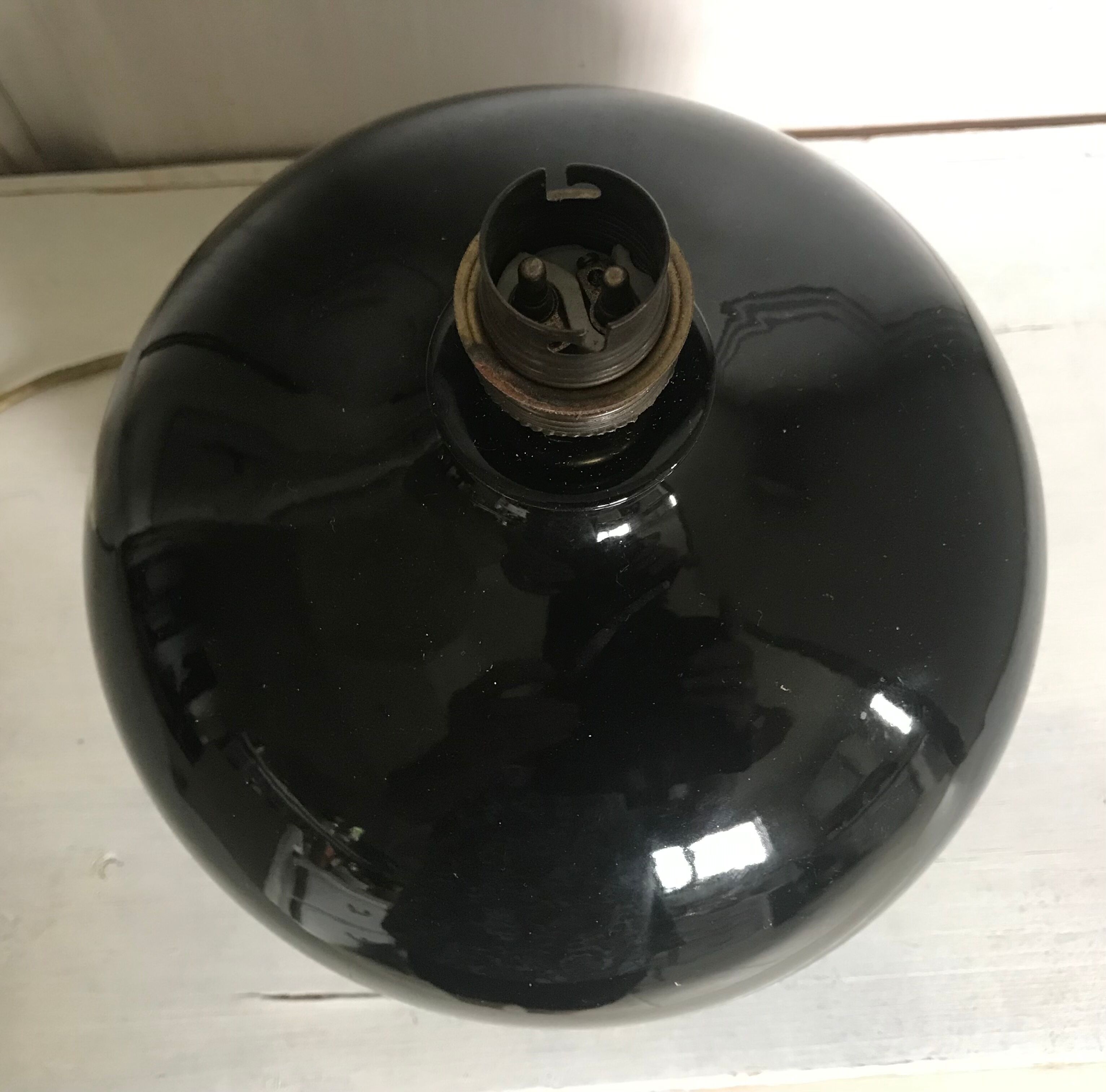 Lampe en céramique vintage