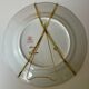 Decorative plate collection limoges. prestige de limoges - france