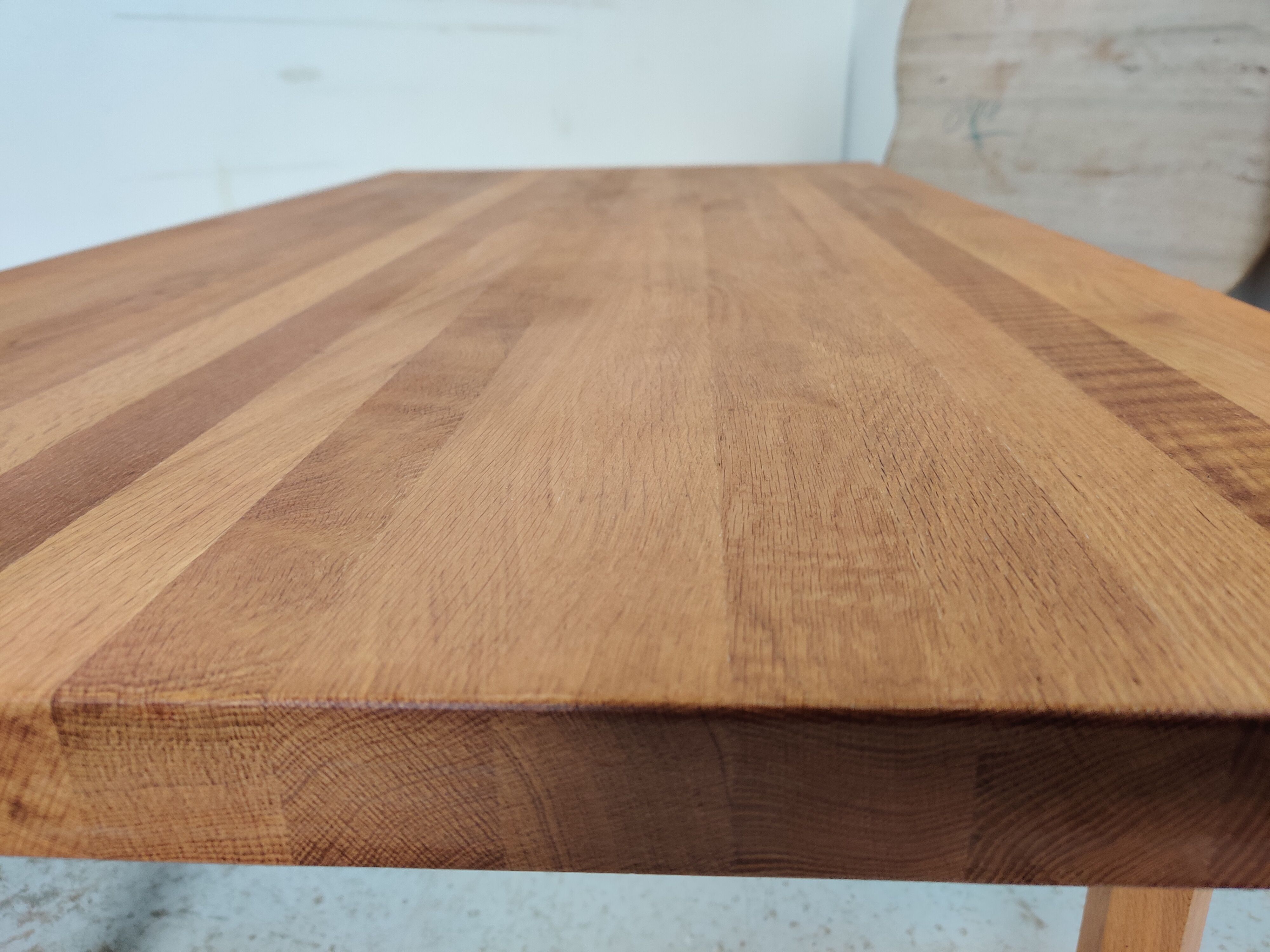 Scandinavian coffee table Mickaël Laursen in solid oak, Denmark 1960s