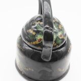 Hand-painted metal teapot