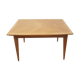 Table vintage extensible en chêne, 1950
