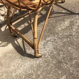 Rattan cuffin and bed sky