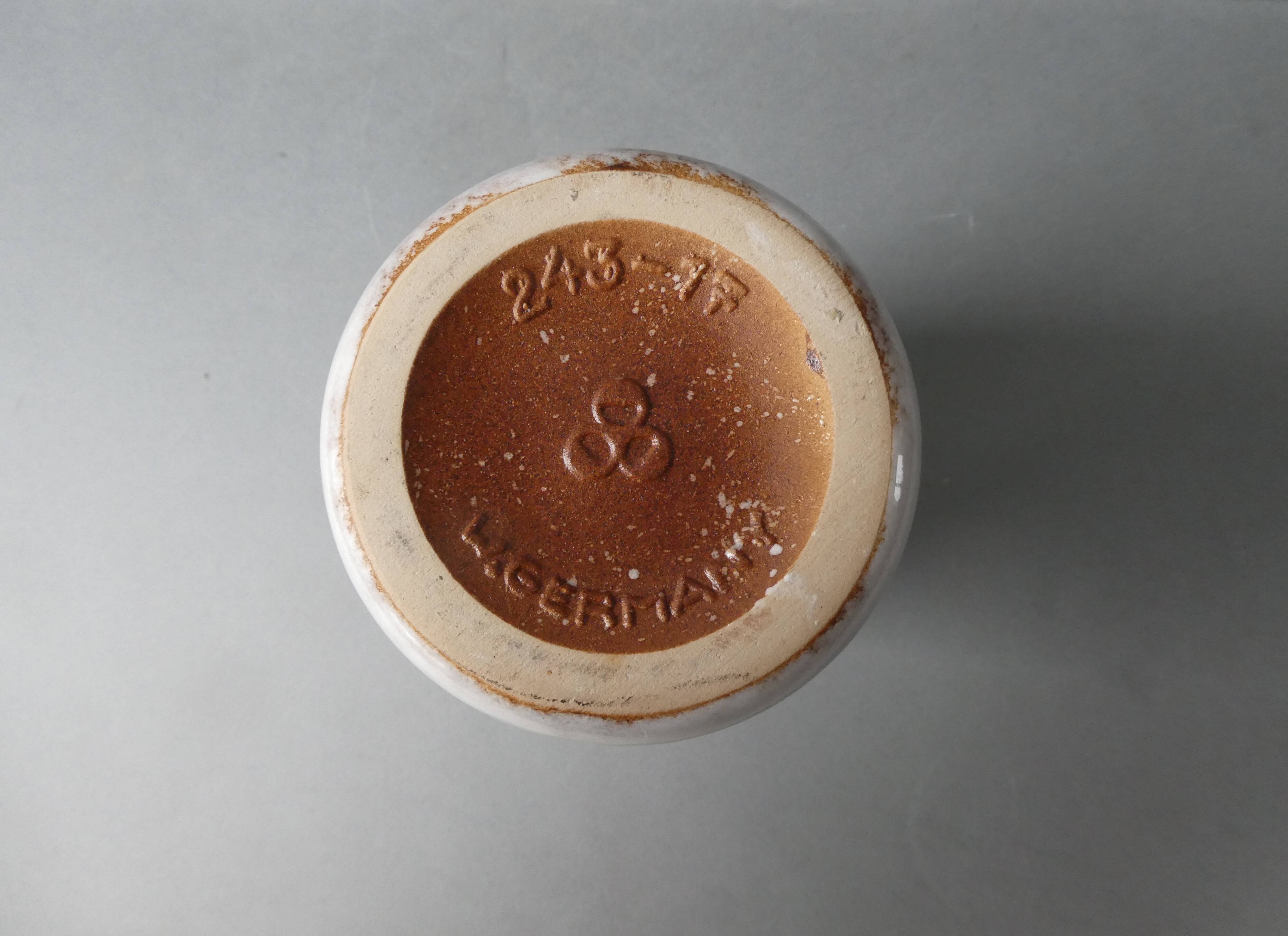 Scheurich West Germany marble effect decor vase