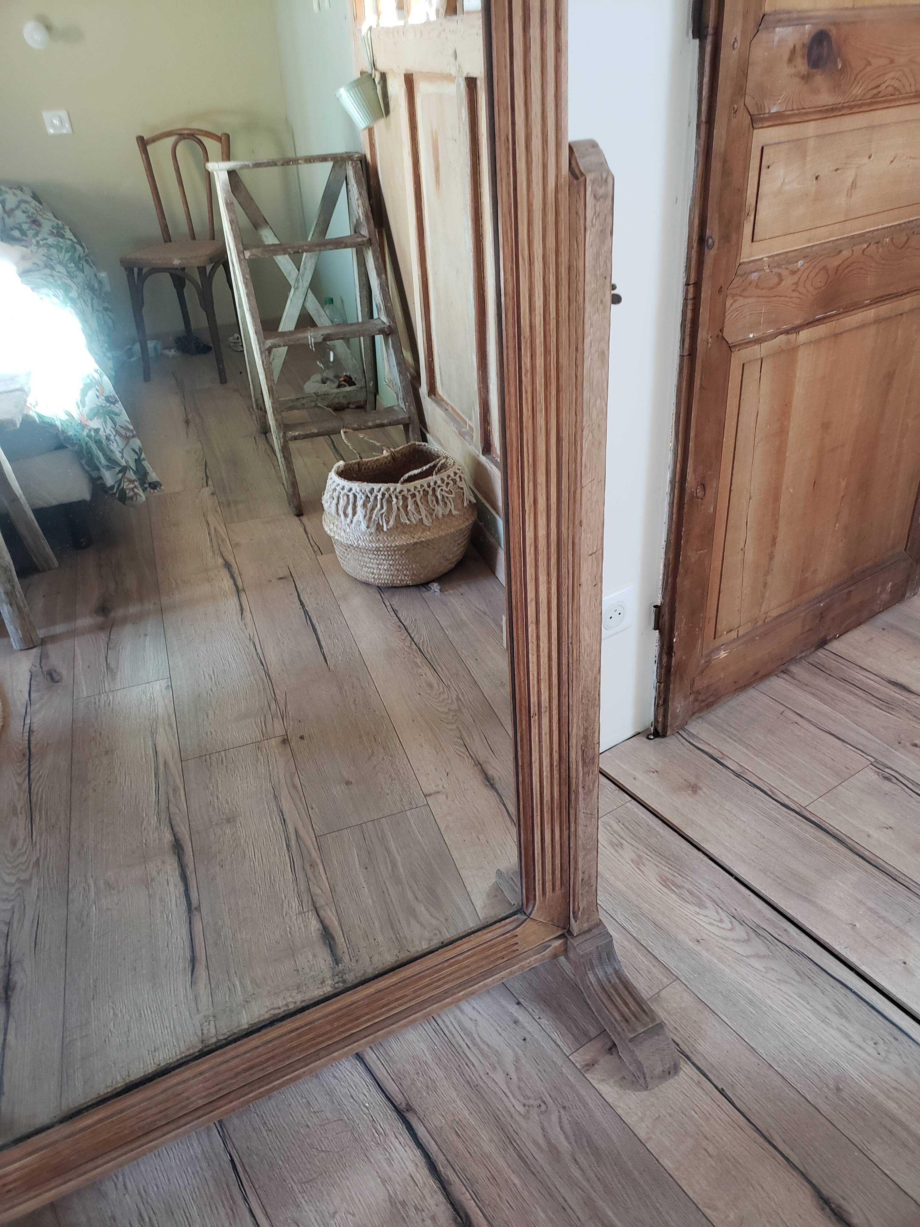 Psyche mirror large wooden model
