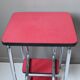 Vintage step stool formica