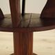 Oak coffee table, Italian design, 1960s, production: Italy