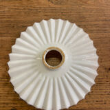 White opaline pendant light