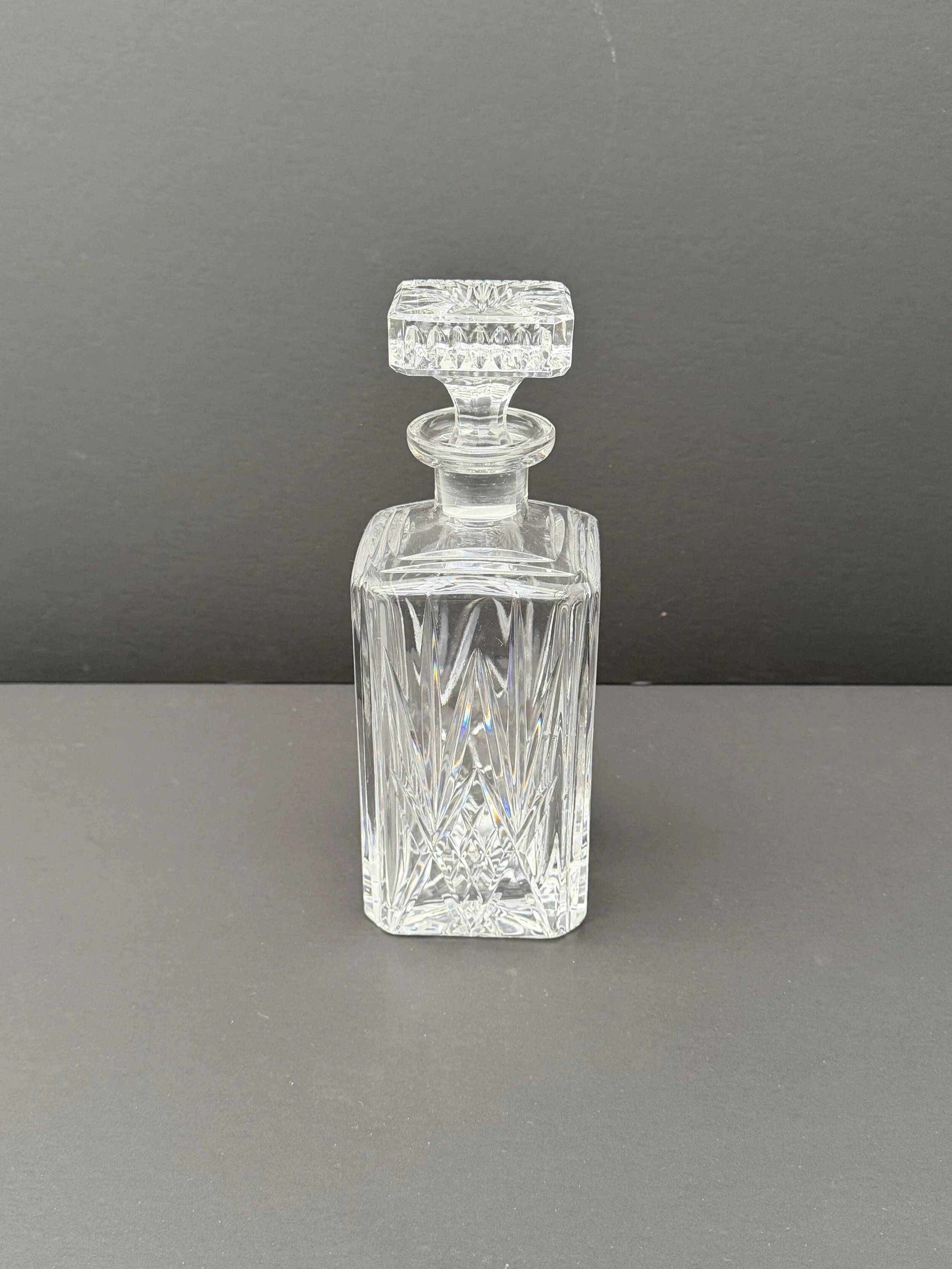 Crystal whisky carafe, 1980