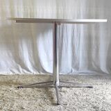 Dining table design chrome metal and formica – 70s