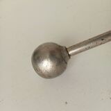 Patère porte manteau mural ancien en acier