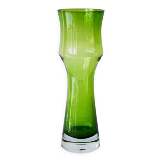 Mid-century modern glass vase by Bo Borgström for Åseda
