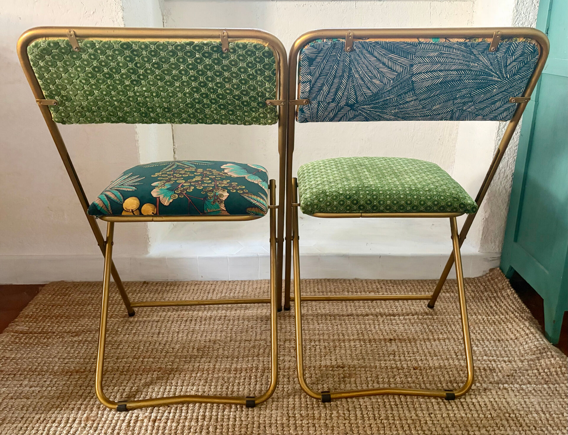 Paire de chaises pliantes « Chantazur » de Lafuma