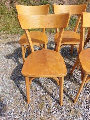 11 chaises bistrot vintage style Baumann