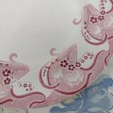6 Longwy flat plates, Champagne model