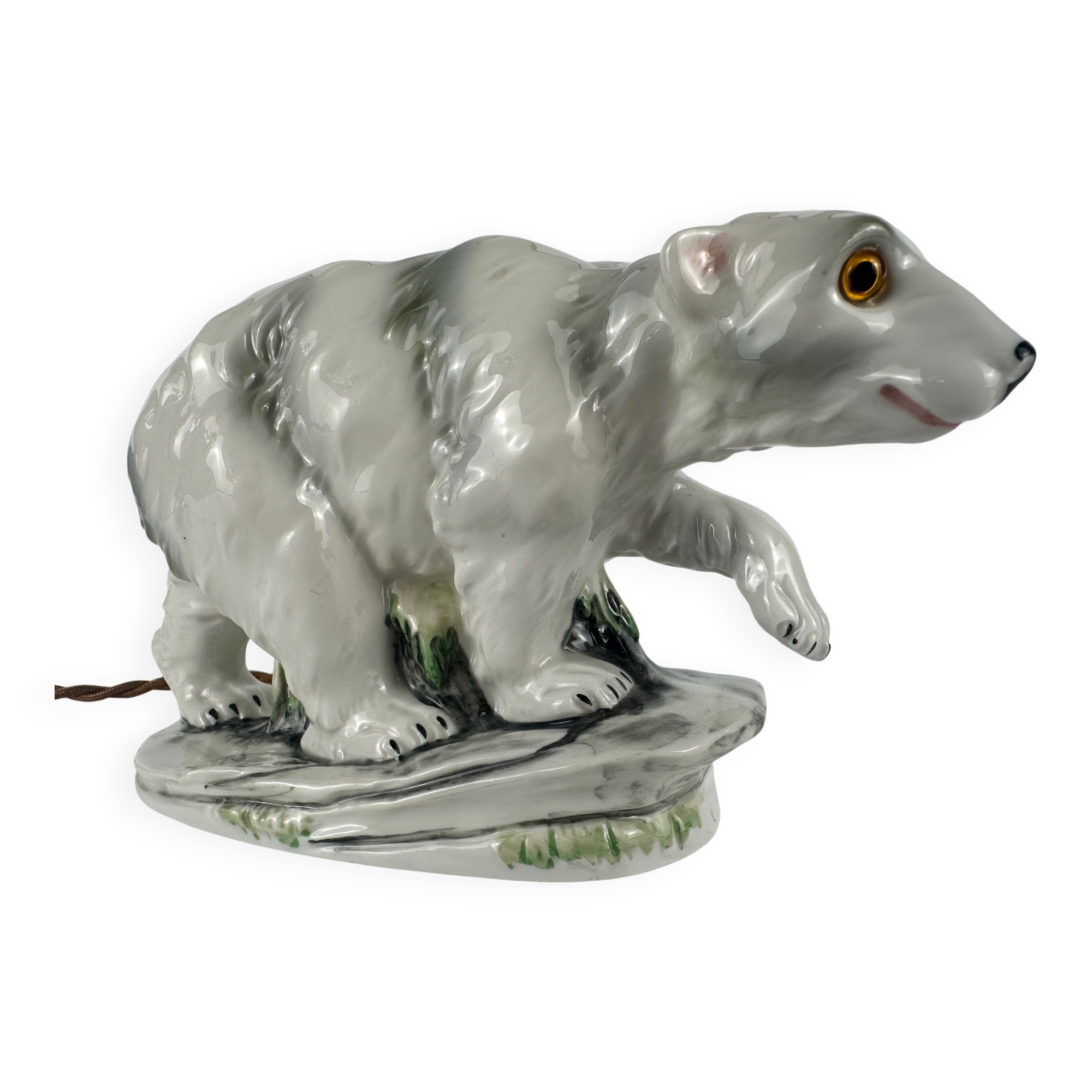 Lampe art déco (parfum) – ours polaire