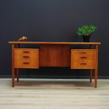 TEAK WRITING DESK DANISH DESIGN 60 70 RETRO