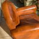 Fauteuil club en cuir
