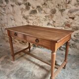 Table / antique desk in French oak, 1930s