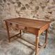 Table / antique desk in French oak, 1930s
