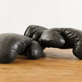 Old pair of box gloves