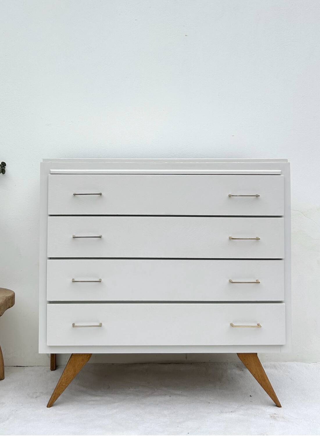 Commode vintage rénovée