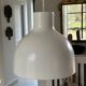 2 metal pendant lights - Sweden 70s/80s