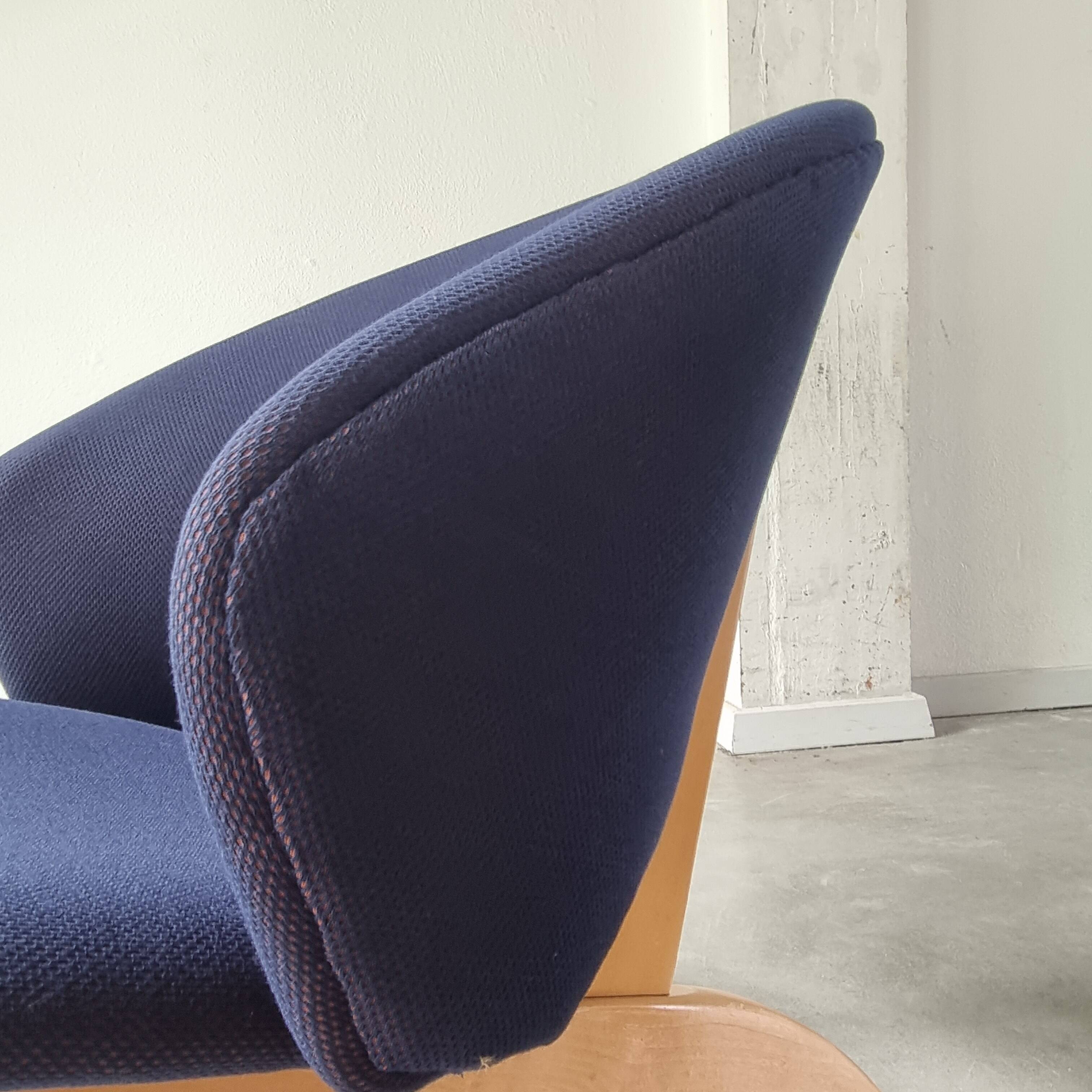 Set of two mid century lounge or cocktail chairs by Theo Ruth for Artifort