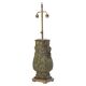 Billy Haines style table lamp in patinated bronze "verdigris" 1960s