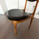 Paire de chaises  Baumann modèle "pégase"