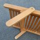 Small Rex daybed in wood by Niko Kralj for Stol Kamnik, 1976